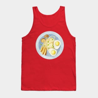 Egg Dish Watercolor Tank Top